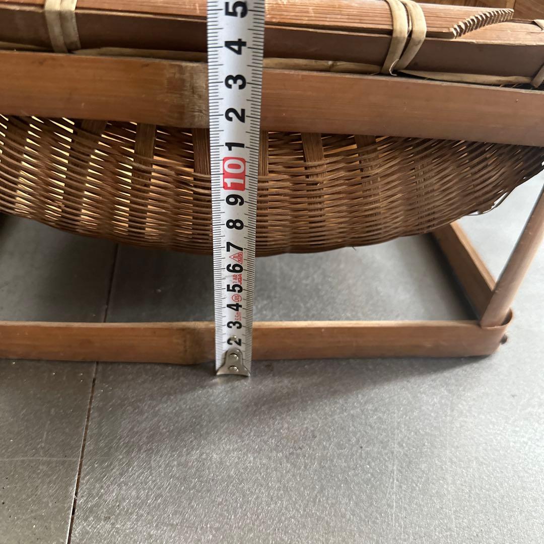 瞬間お値下げ❣️蔵出し　希少品　カゴ　洗い上げカゴなどに！おしゃれ！