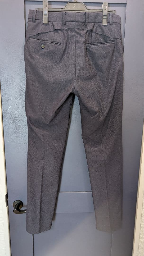 【美品】narifuri スーツ セットアップ L 濃紺 ジャージ素材