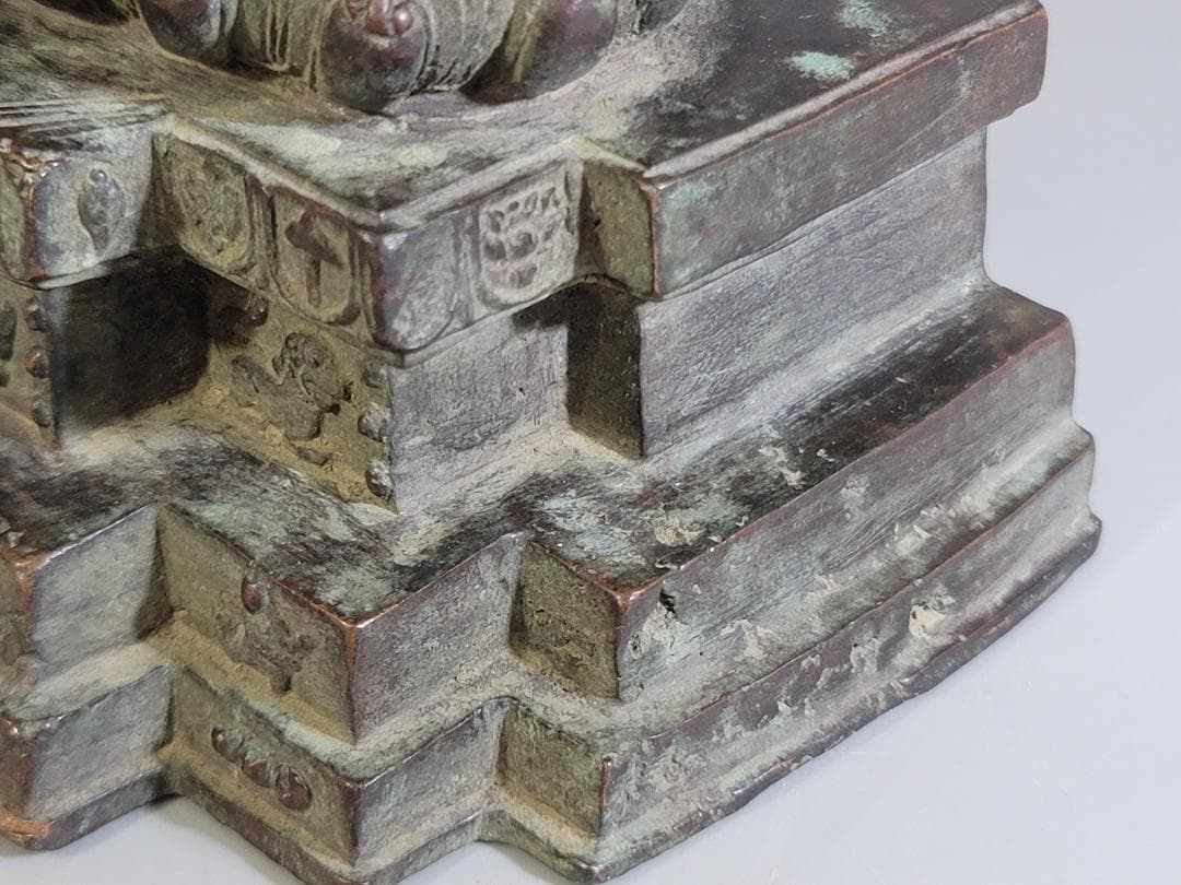 仏教美術 中国 銅 釈尊坐像