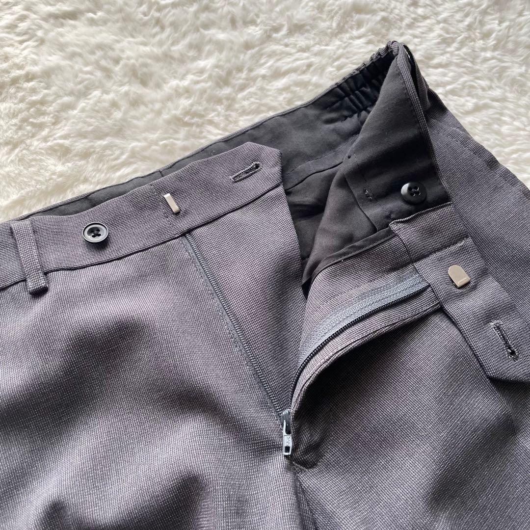 美品✨スーツセレクト　3ピース　セットアップ　4S ストレッチ　グレー　Y4