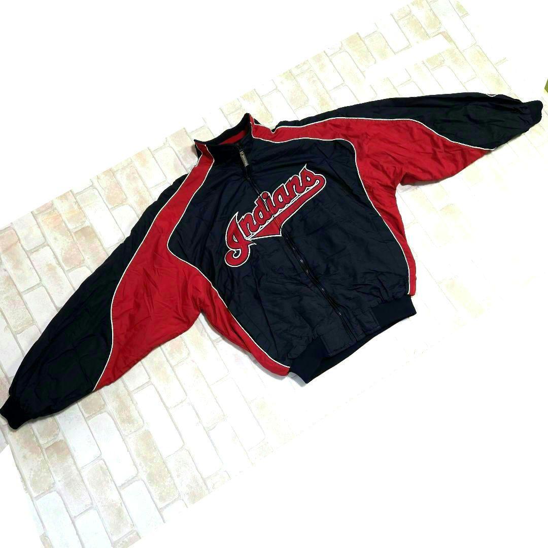 MLB クリーブランド インディアンス 旧ロゴ Majestic スタジャン