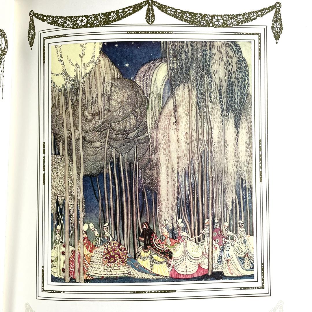 カイ・ニールセン 挿絵本「十二人の踊る姫君」1912年の復刻販イラスト23点