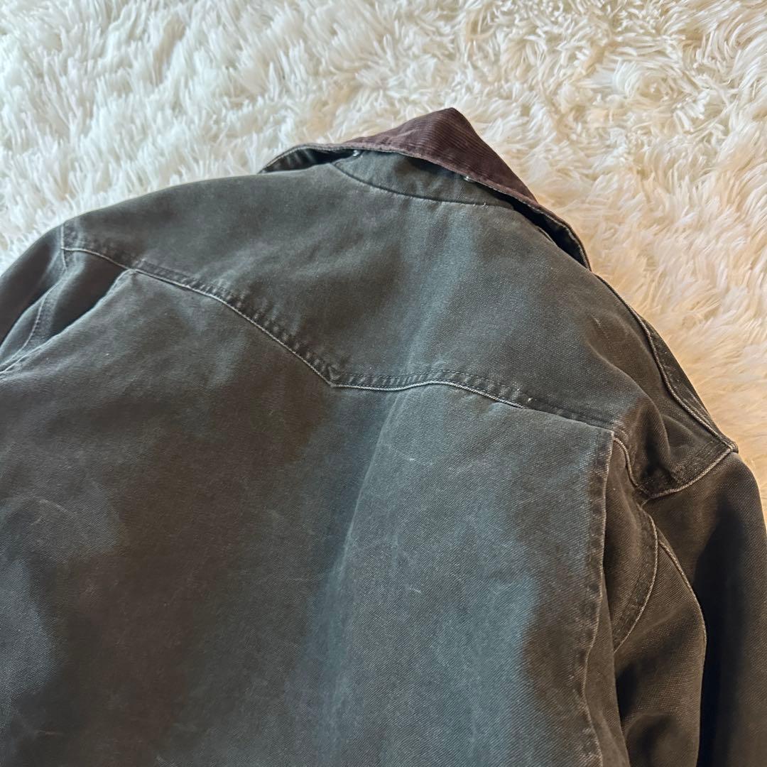 希少 90s Carhartt カバーオール ダック モスグリーン L Tall