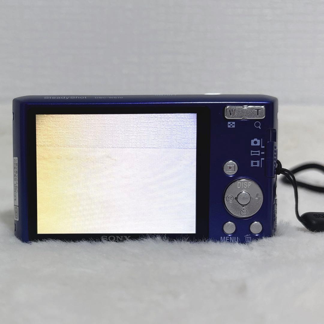 SONY Cyber-shot DSC-W610 コンデジ　ブルー　ジャンク