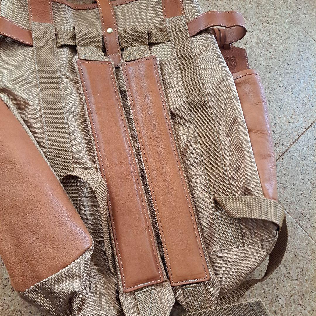 ポーター×CASTER ブラウン　2way レザー リュックサック