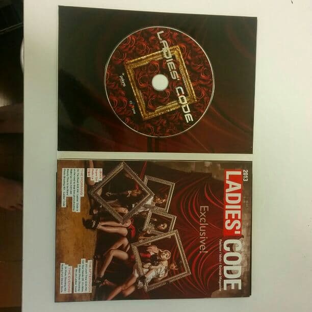 直筆サイン入りCD　レディースコード