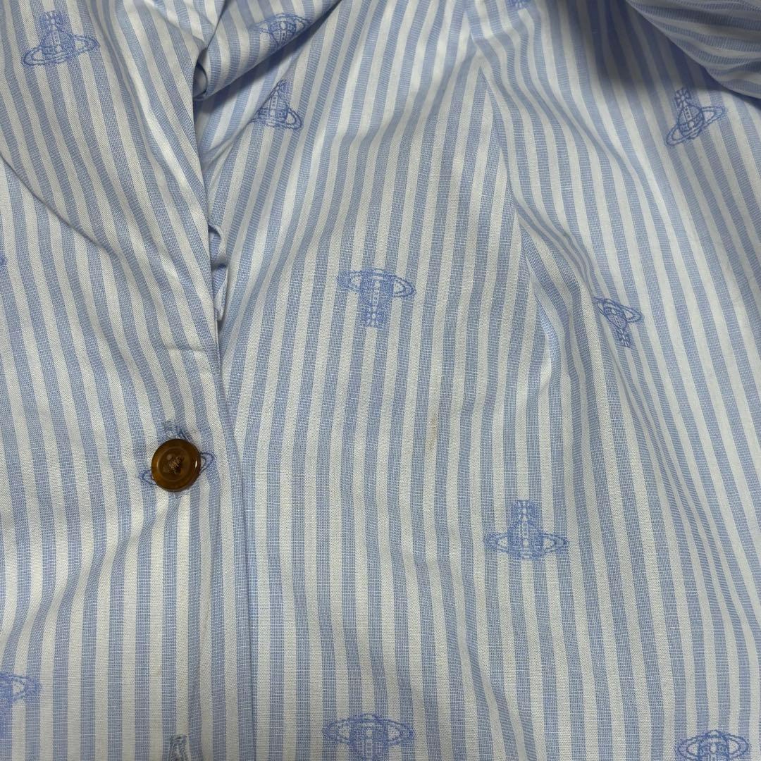 美品　Vivienne Westwood リボン ボウタイ オーブ　ストライプ