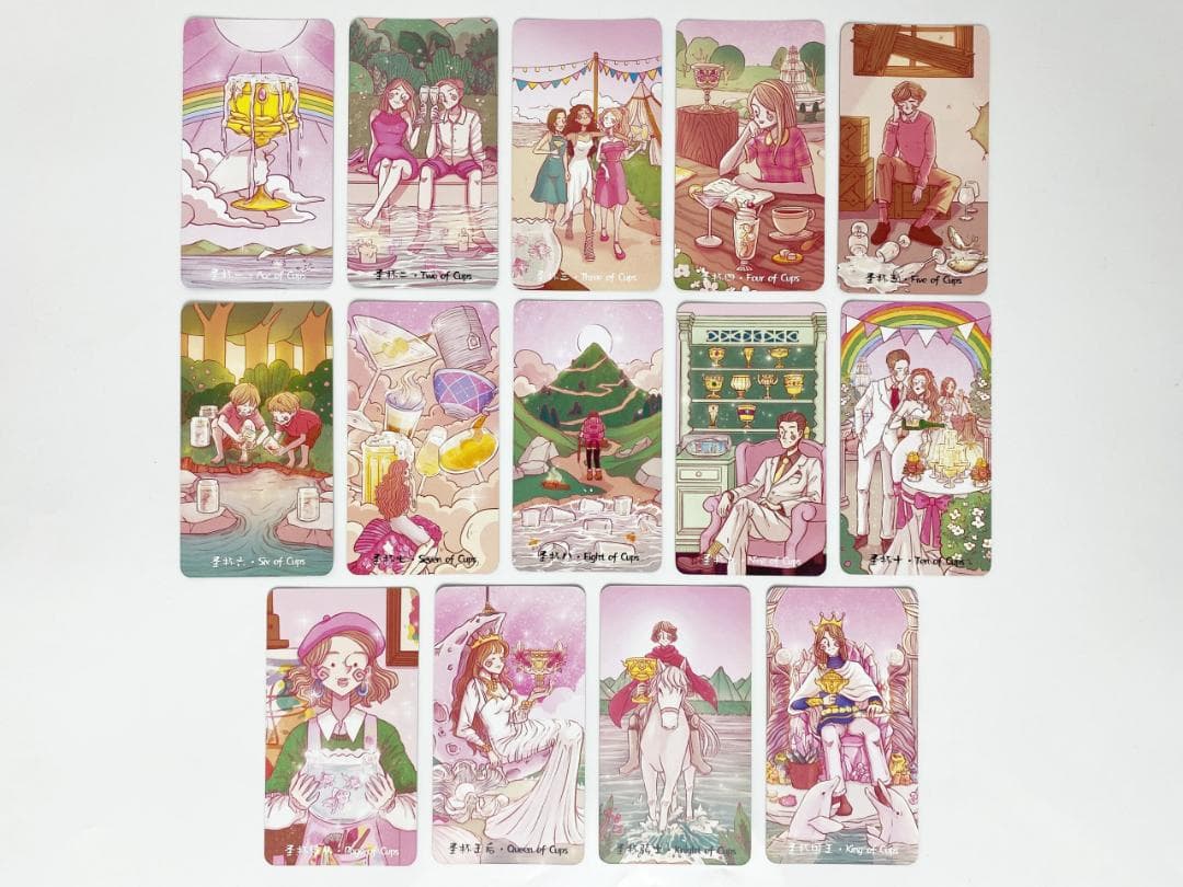 【正規品タロットカード】豪華箔押し仕様✨童話や物語を描いた絵本のようなデッキ