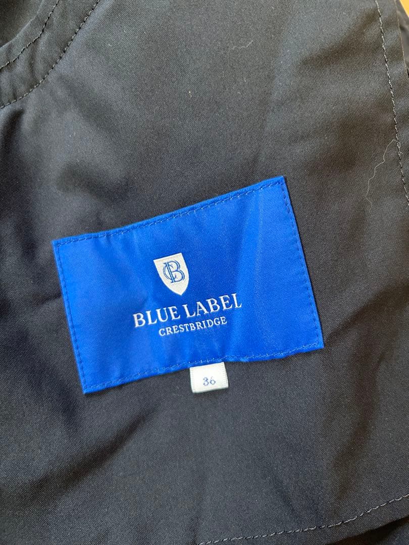 ブルーレーベル クレストブリッジ　モッズコート　インナー付きボアコート3way