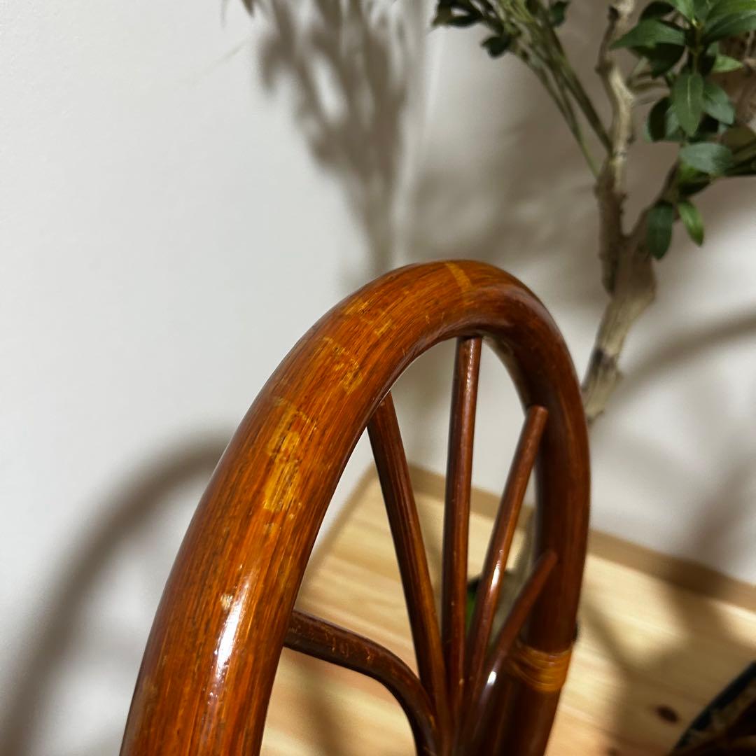 ウッド製ダイニングチェア 2脚セット グリーン