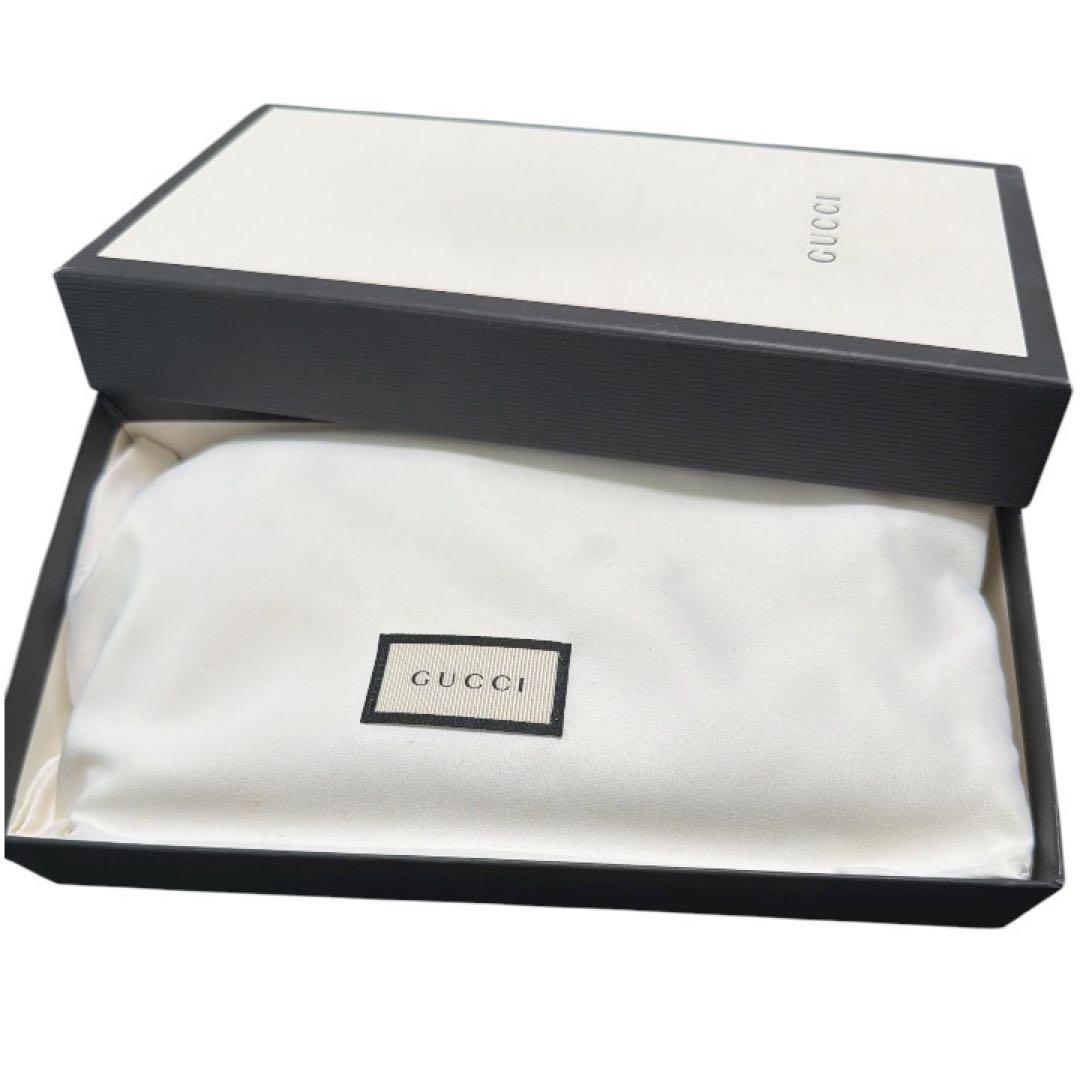 GUCCI グッチ ラウンドファスナー 長財布 ソーホー レザー　SOHO