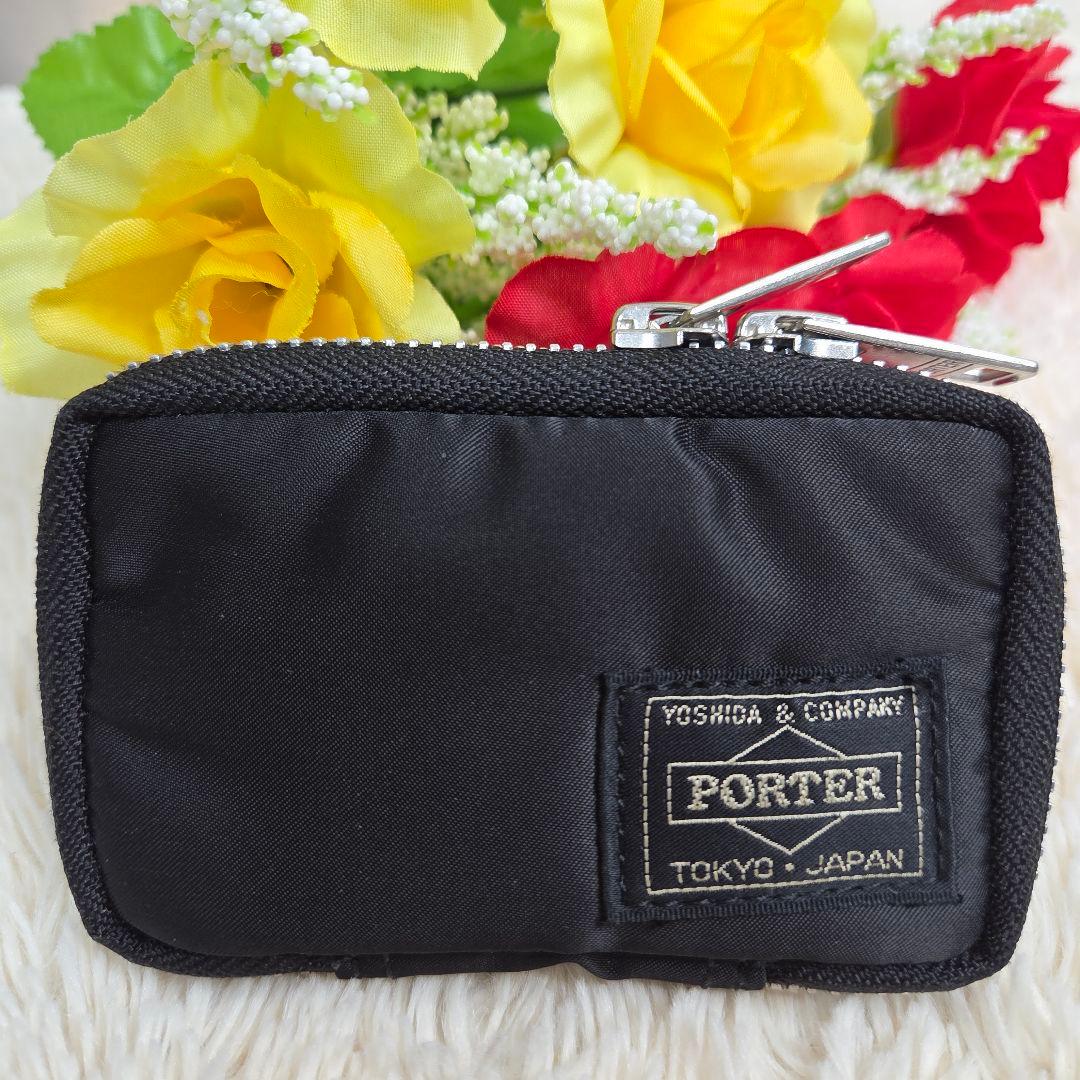 [未使用級]PORTER ポータータンカーキーケース
