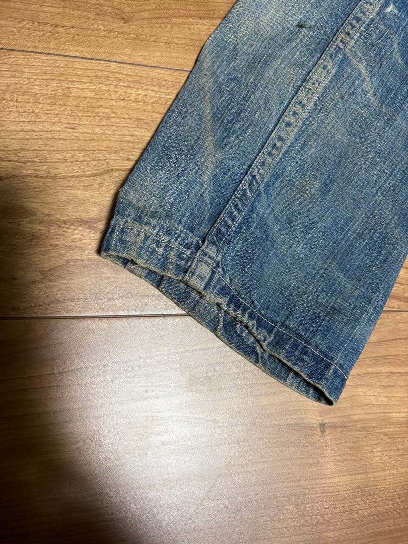 40s US ARMY デニムカバーオール　M-41 月桂樹ボタン