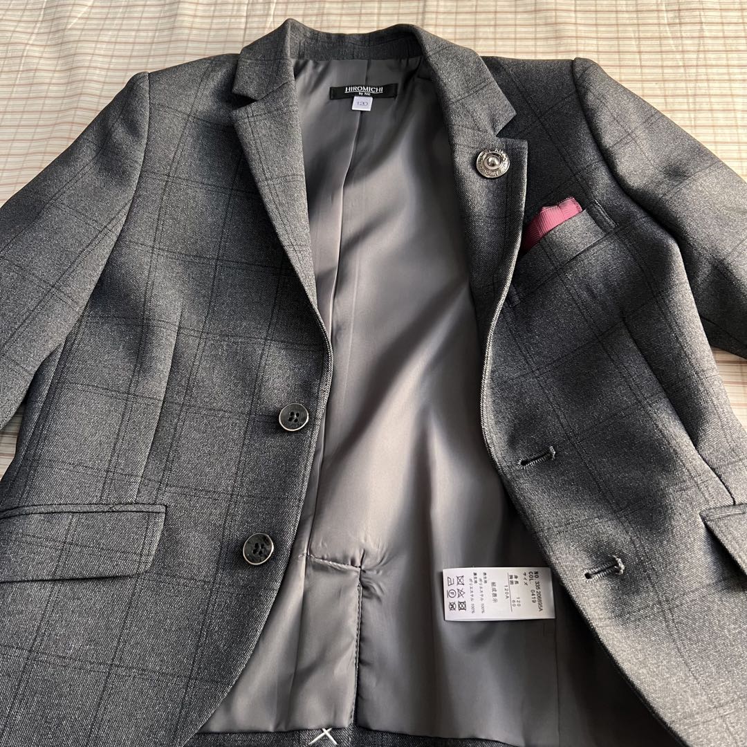 新品　男の子　ヒロミチ　卒園入学式　フォーマルセット　120