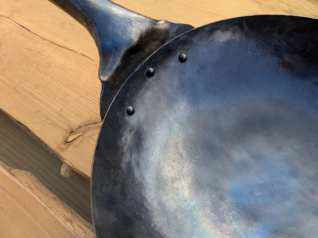 鍛造ハンドメイド中華鍋３３センチ　北京鍋