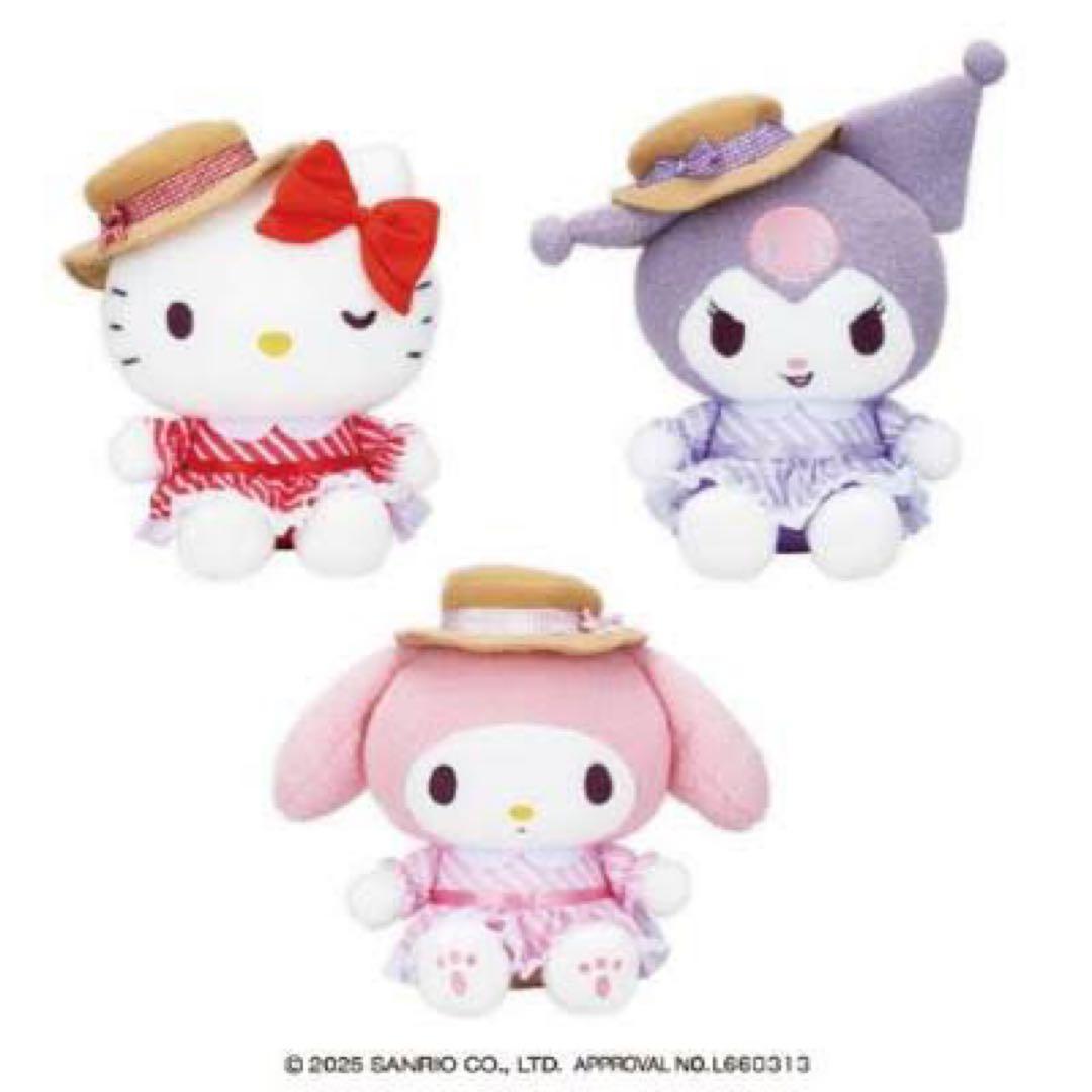 サンリオキャラクターズ　さんさんぴくにっく！ドール1 キティ クロミ マイメロ
