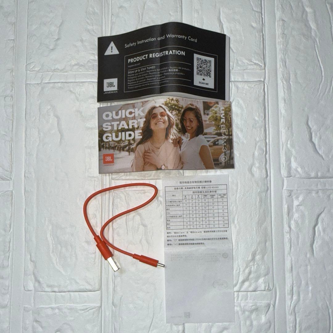 【値下げ中！】JBL LIVE BEAM 3 ワイヤレスイヤホン