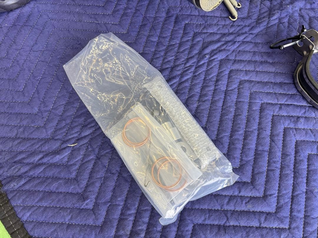 Z900RS BEET フルエキ ブルーチタン エキパイ仮組のみ