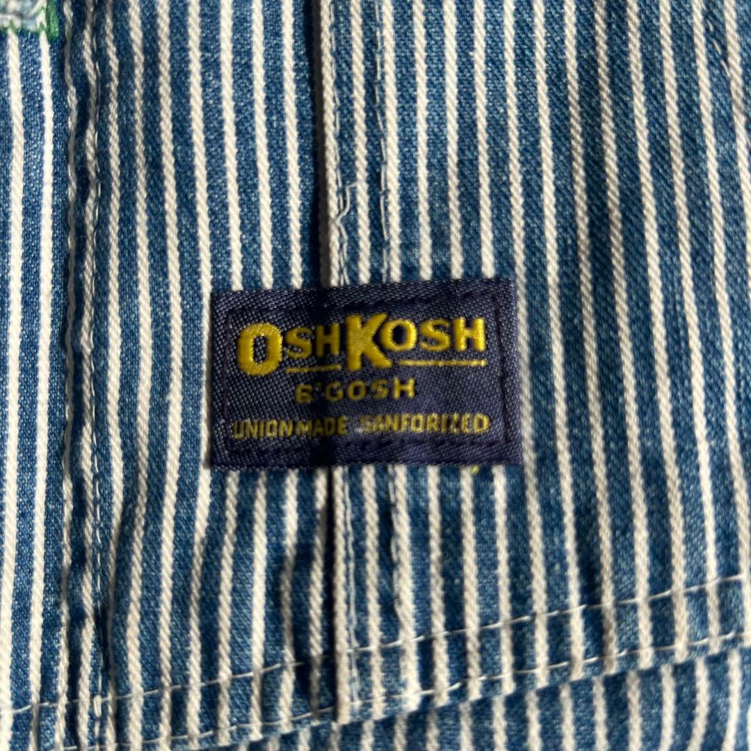 【80s】OSHKOSH B'GOSHヒッコリーオーバーオール