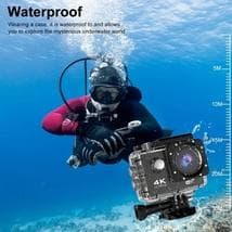 4Kアクションカメラタッチスクリーン170°広角フィッシュアイレンズ32GB