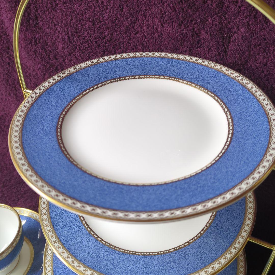 ウェッジウッド　ユーランダー　カップ＆ソーサー　プレート　プレートスタンド