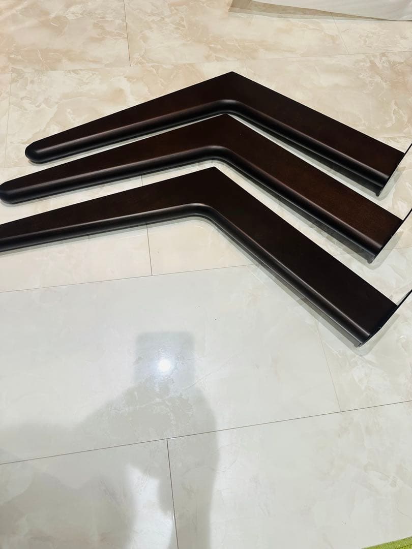 【送料無料／美品】561 PICKテーブル ウォールナット（ブラウン）