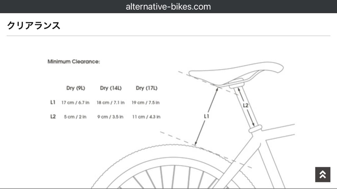 APIDURA アピデュラ サドルバック エクスペディション　17Ｌ