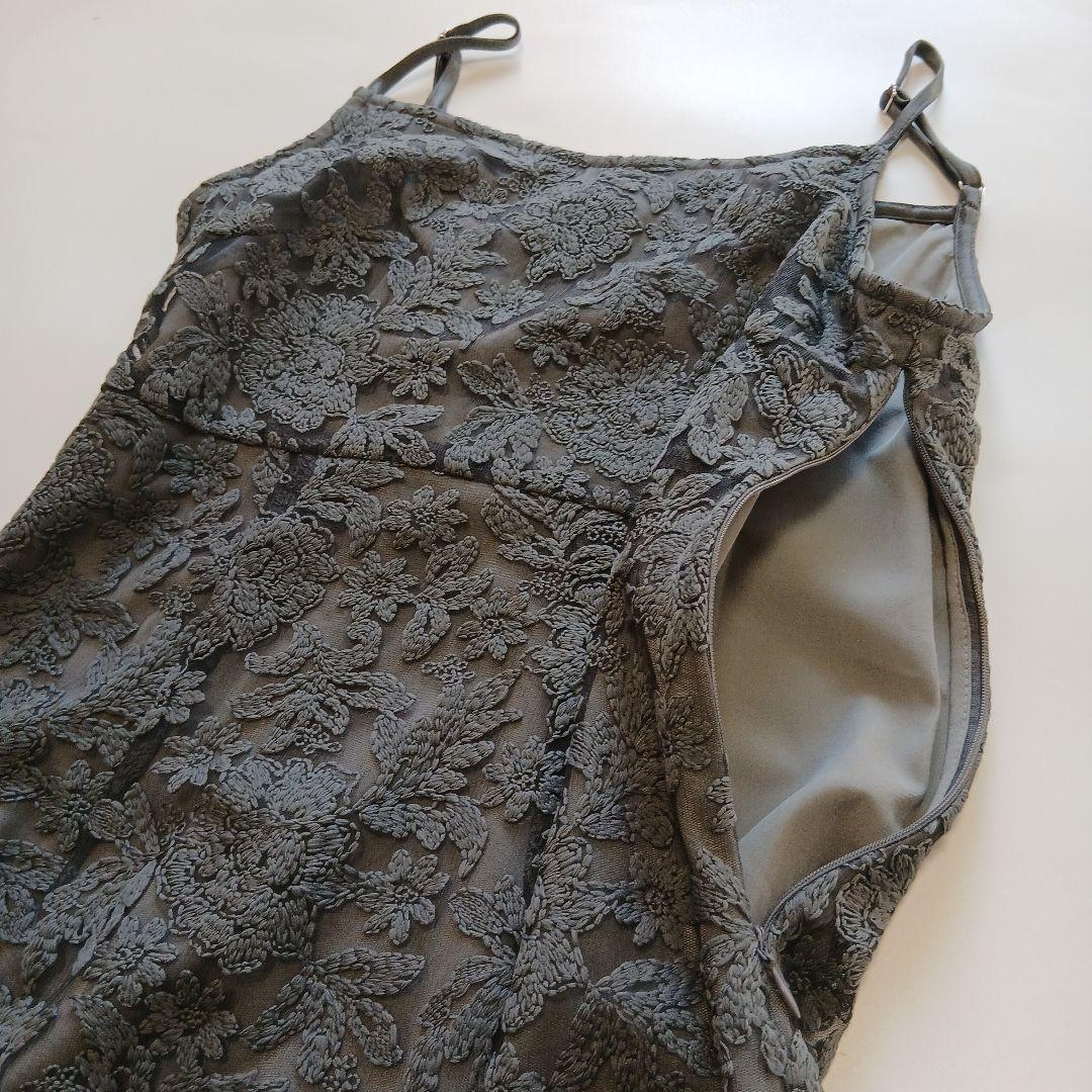 Leja シャーリング ボレロ レース ワンピース ドレス 結婚式 お呼ばれ