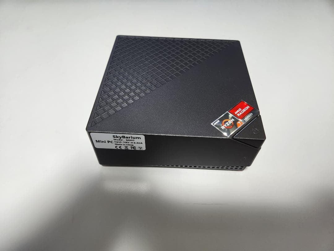 ミニPC Skybarium MN57 Ryzen7 5700U 16GB 512GB
