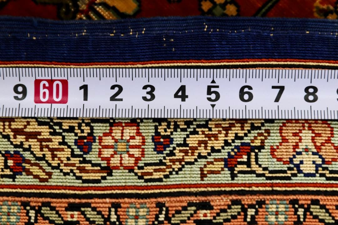 GMIK404○最高級 ペルシャ絨毯 ラグ カーペット シルク 手織り 中東