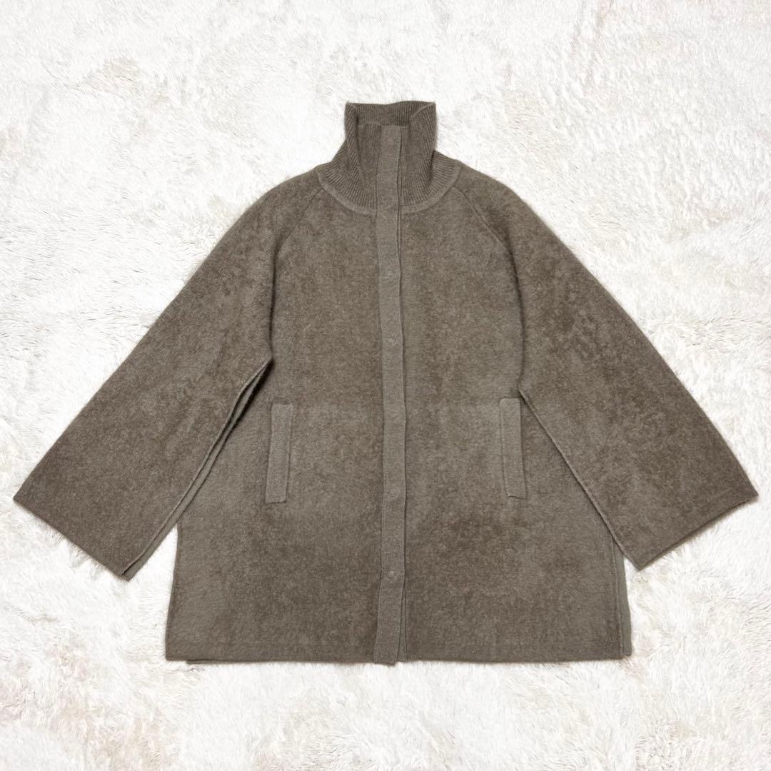 完売品✨　ETRE TOKYO エトレトウキョウ　スリットスリーブニットポンチョ