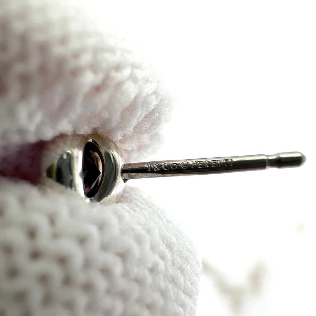 Tiffany　バイザヤード　ピアス　アメジスト　シルバー　925　片耳