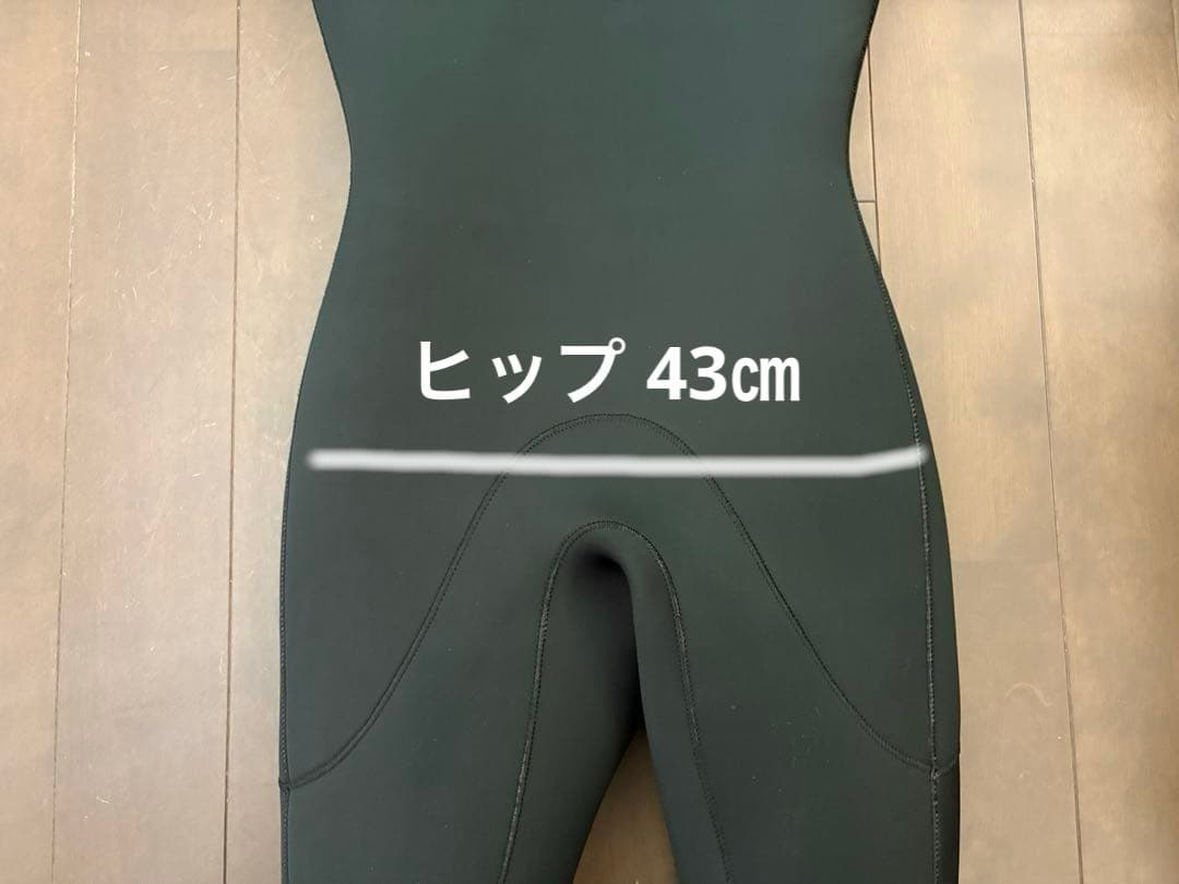 値下げ交渉可★Mellow メローウエットスーツ レディース セミドライ 5ミリ