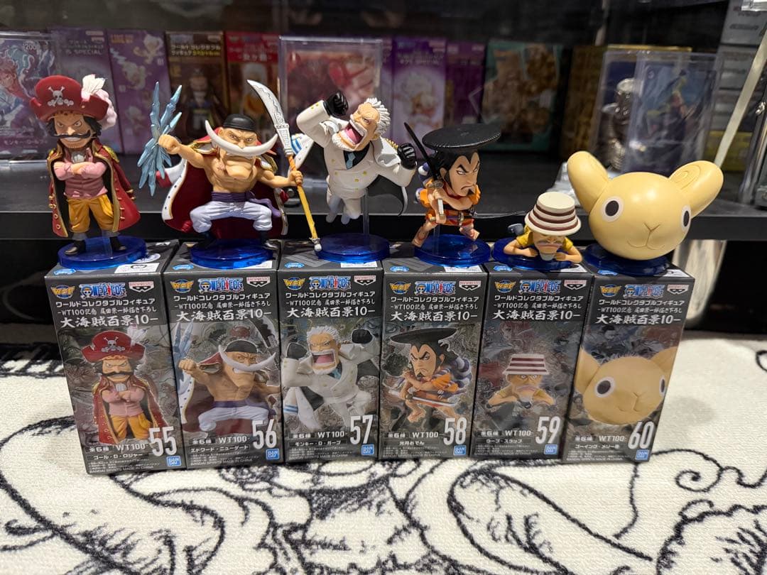 ワールドコレクタブルフィギュア　コンプ大海賊百景　箱付き　おまけ付き
