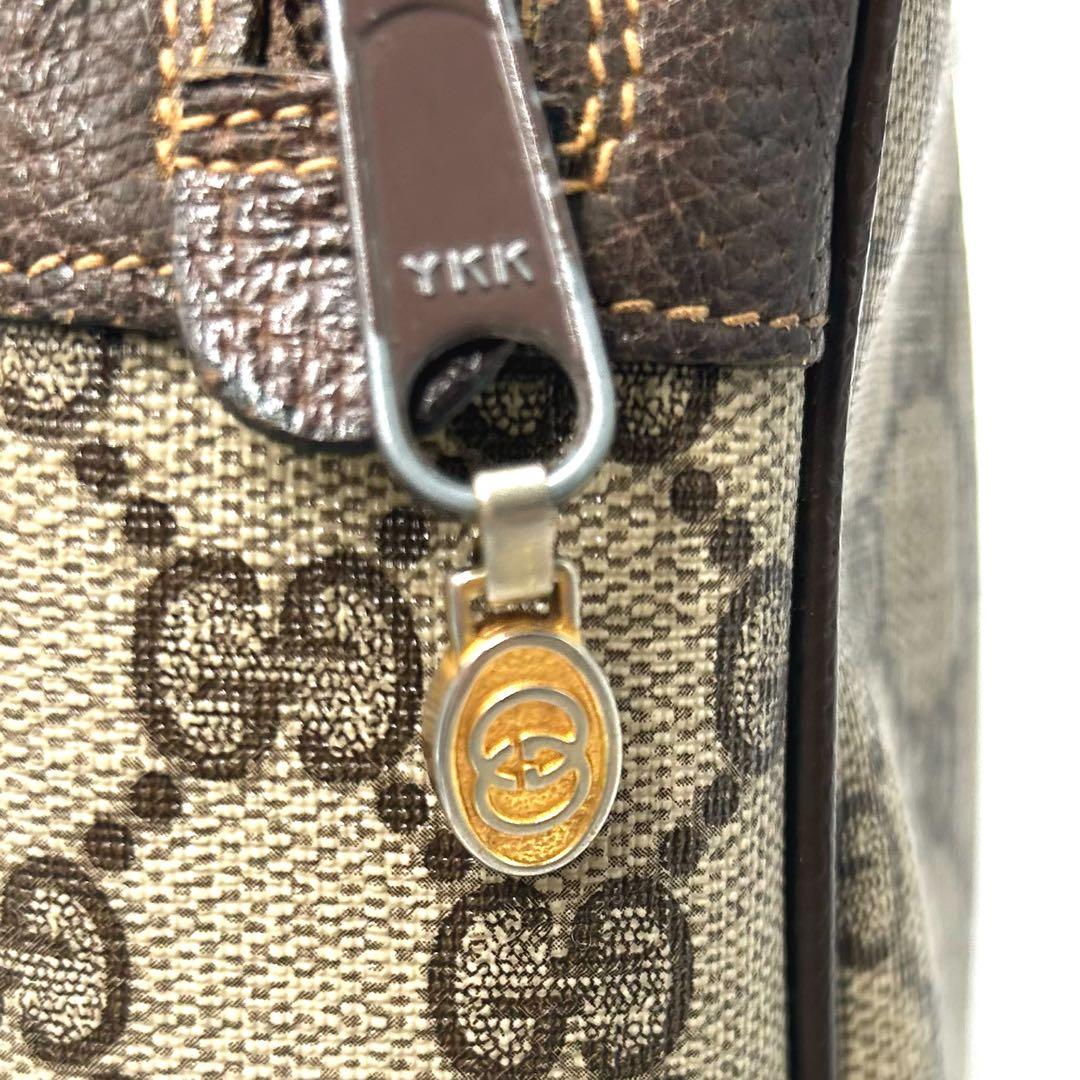 GUCCI グッチ　GG柄　セカンドバッグ　シェリーライン　PVCレザー