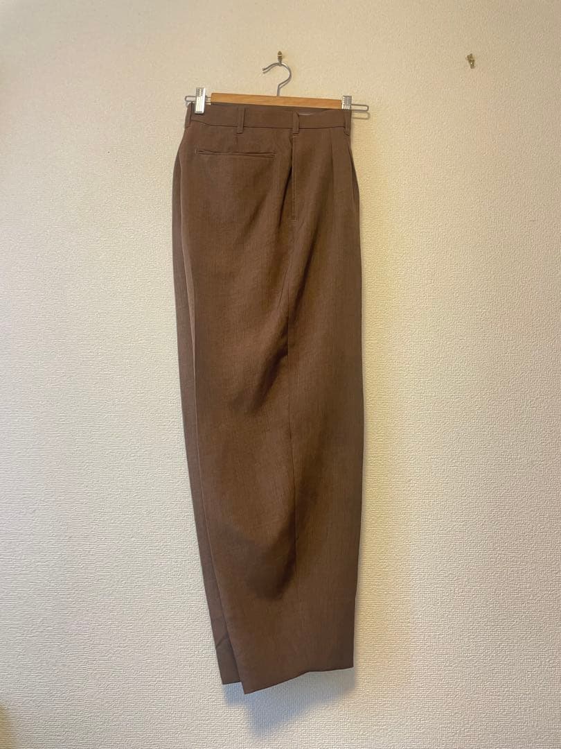 70s vintage 短丈　レトロスーツ ダブルブレスト　茶色4B 菅田将暉