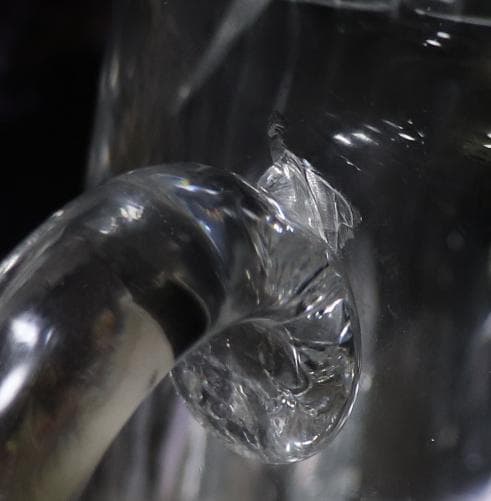 オールド・バカラ 大型 1.5kg ピッチャー レアデカンタ 水差し クリスタル