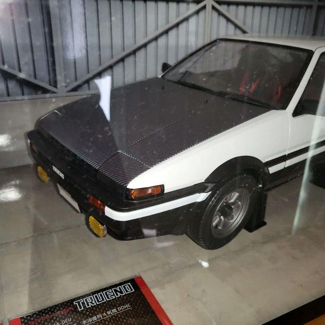 デアゴスティーニ　AE86 1/8　スプリンタートレノアクリルケース付