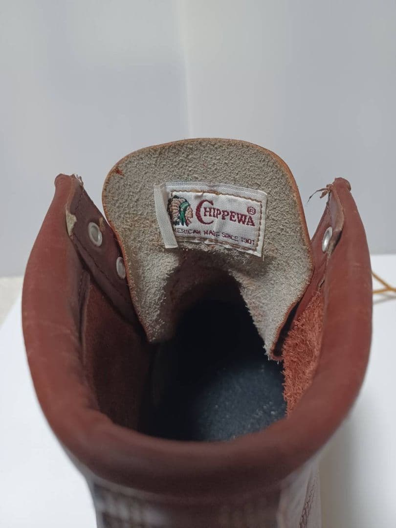 Chippewa モックトゥブーツ　　USA製 8
