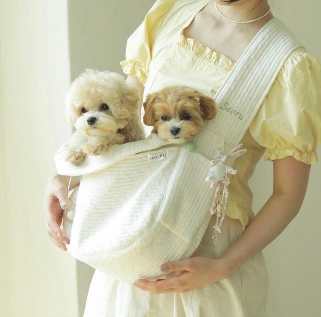 【未使用】seoru スリング M 韓国 キャリーバッグ ペット 犬 猫