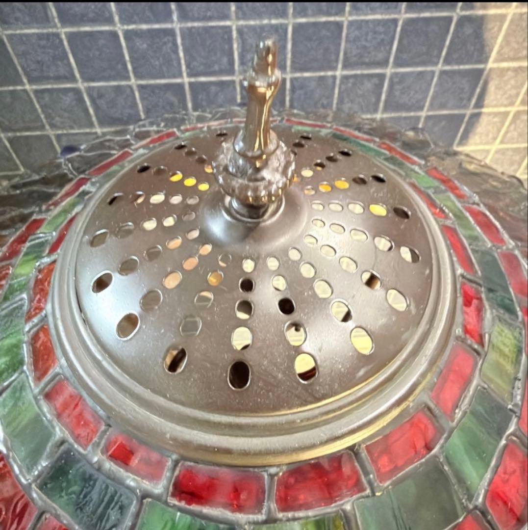 【特大68cm】最高級ステンドグラスランプ ティファニー調トンボ フロアスタンド