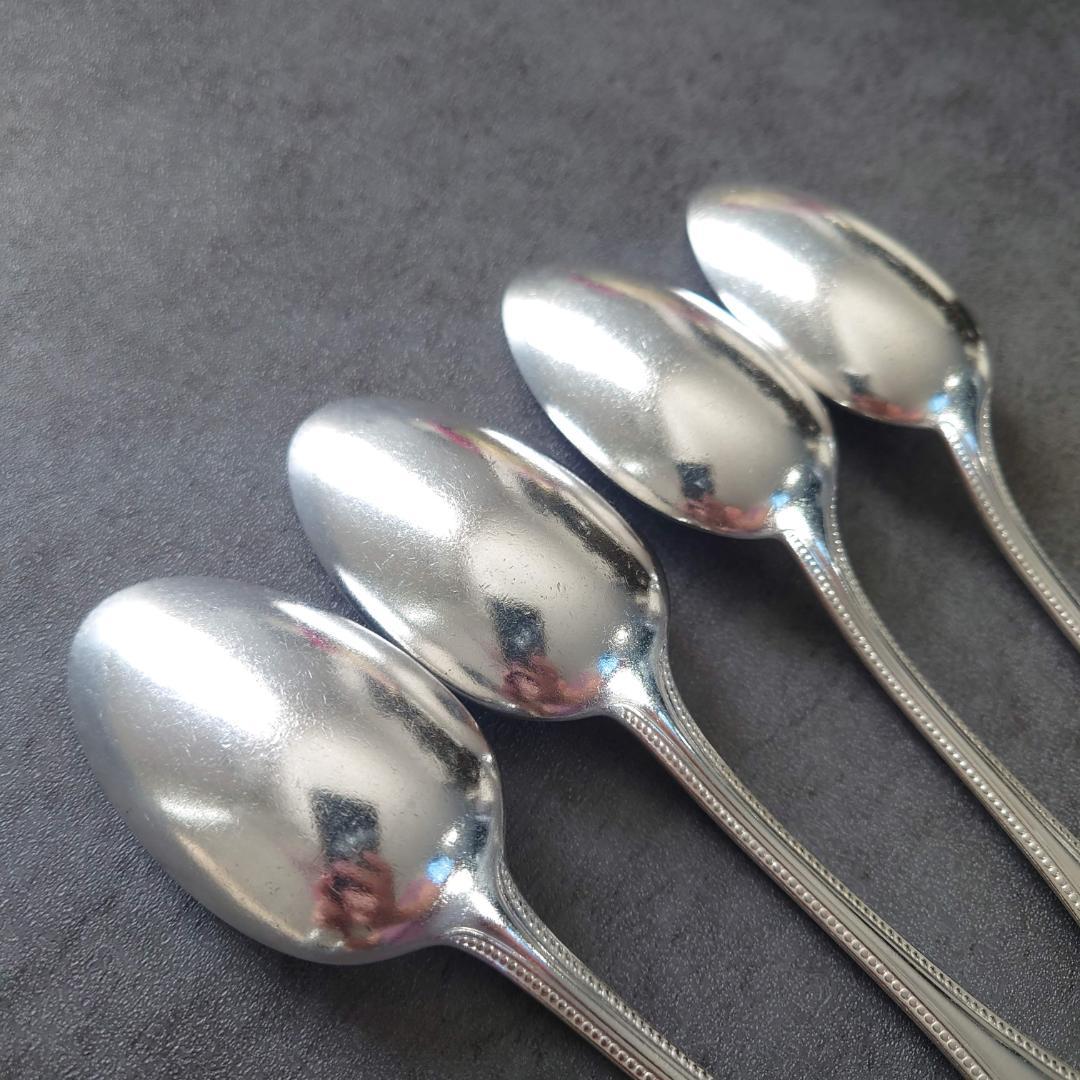 希少 クリストフル パール デザートスプーン 4点