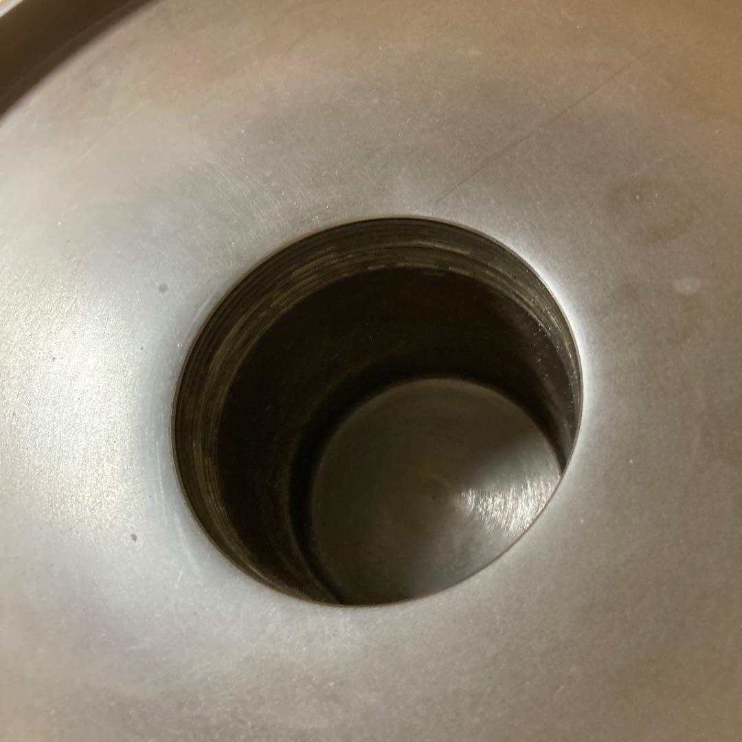 高岡銅器　薄端　中光　花器　茶道具　透かし彫り　ビンテージ〈検 池坊　華道いけ花