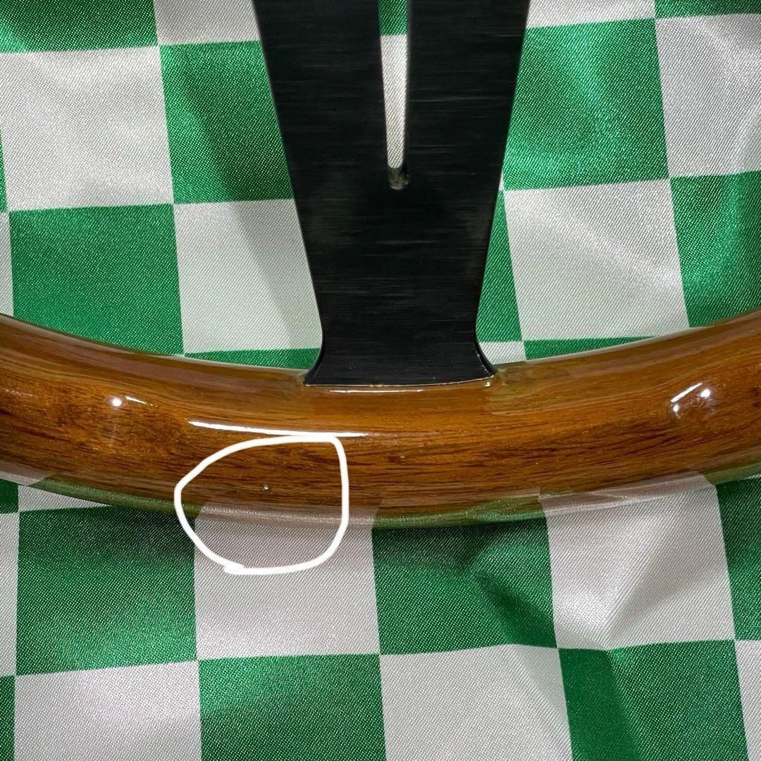 NARDI クラシック ステアリングホイール ウッド×ブラック オールド 美品