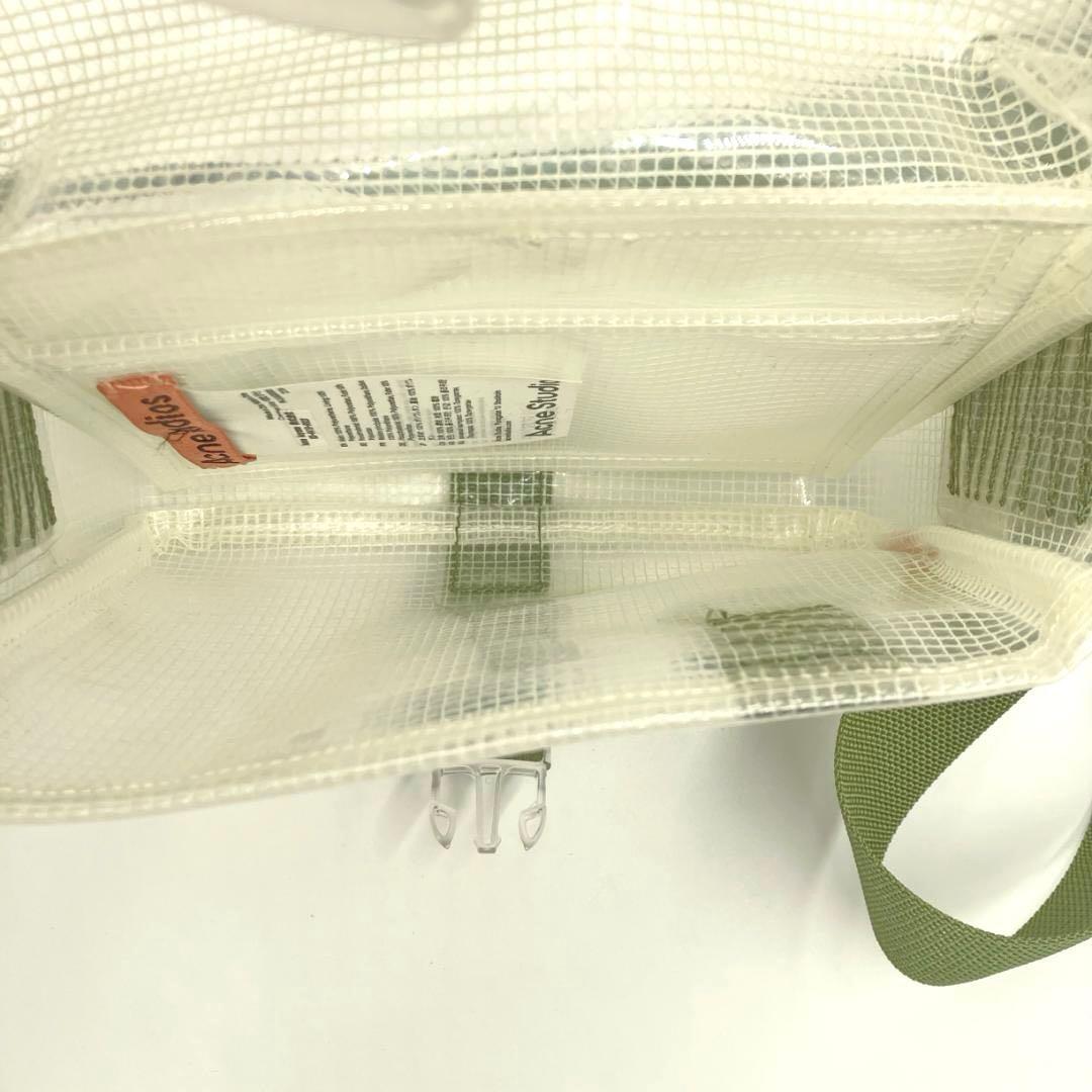 【melon】アクネステュディオズ　クリア メッセンジャーバッグ PVC