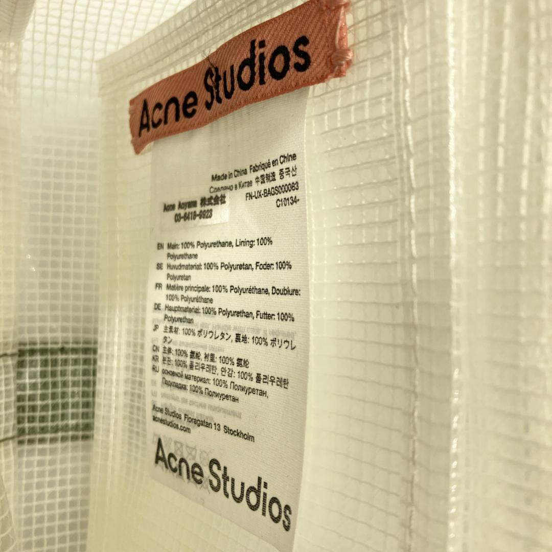 【melon】アクネステュディオズ　クリア メッセンジャーバッグ PVC