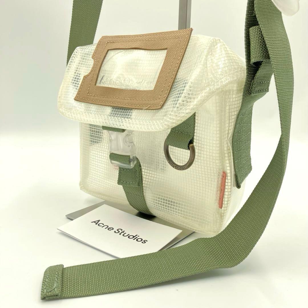 【melon】アクネステュディオズ　クリア メッセンジャーバッグ PVC