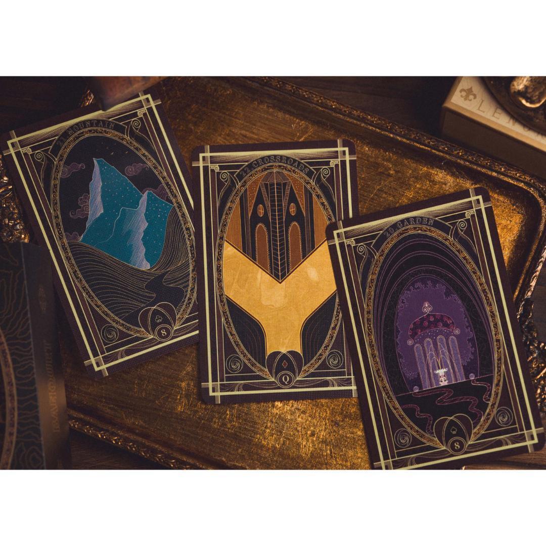 【正規品ルノルマンカード】ヴィンテージ＆エレガンスな夜会を描く美麗デッキ