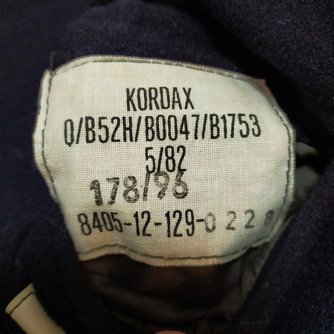 80S　ドイツ軍　KORDAX社製　メルトンウール　ピーコート