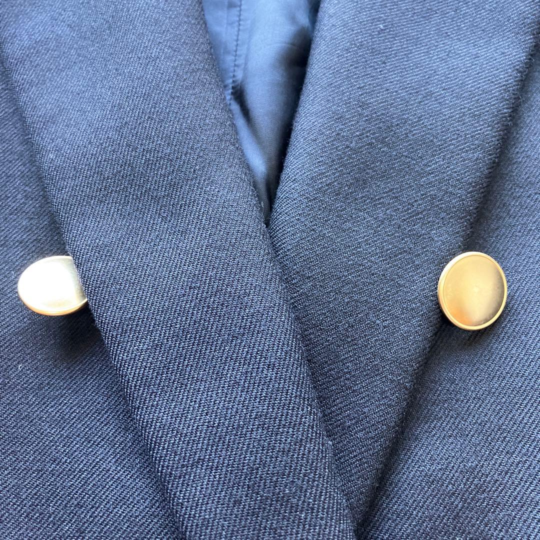 IENA ネイビー ダブルボタン テーラードジャケット　38
